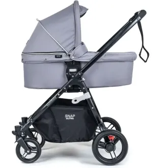 Колиска Valco Baby Q Bassinet для Trimod X, Snap 4 Ultra, Quad X / Cool Grey