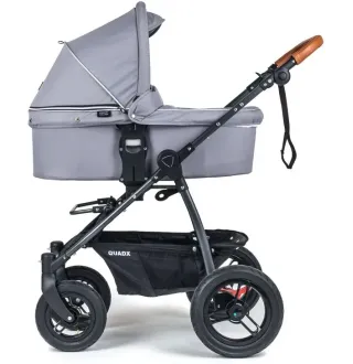 Колиска Valco Baby Q Bassinet для Trimod X, Snap 4 Ultra, Quad X / Cool Grey