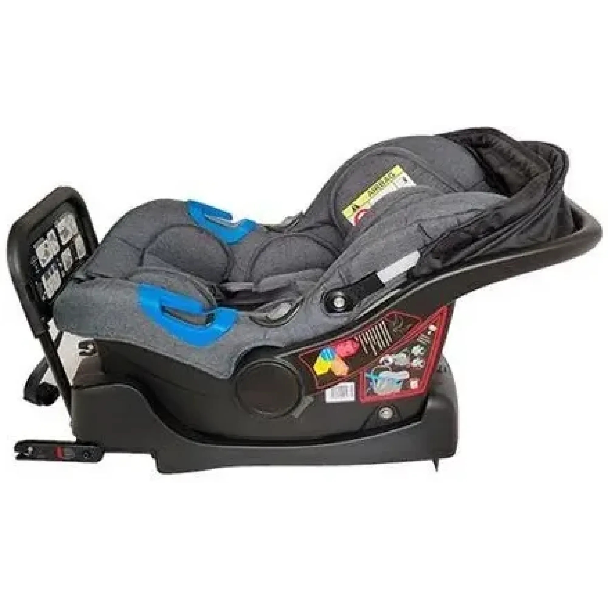 Автокресло Welldon Diadem New Графитовый + база Isofix