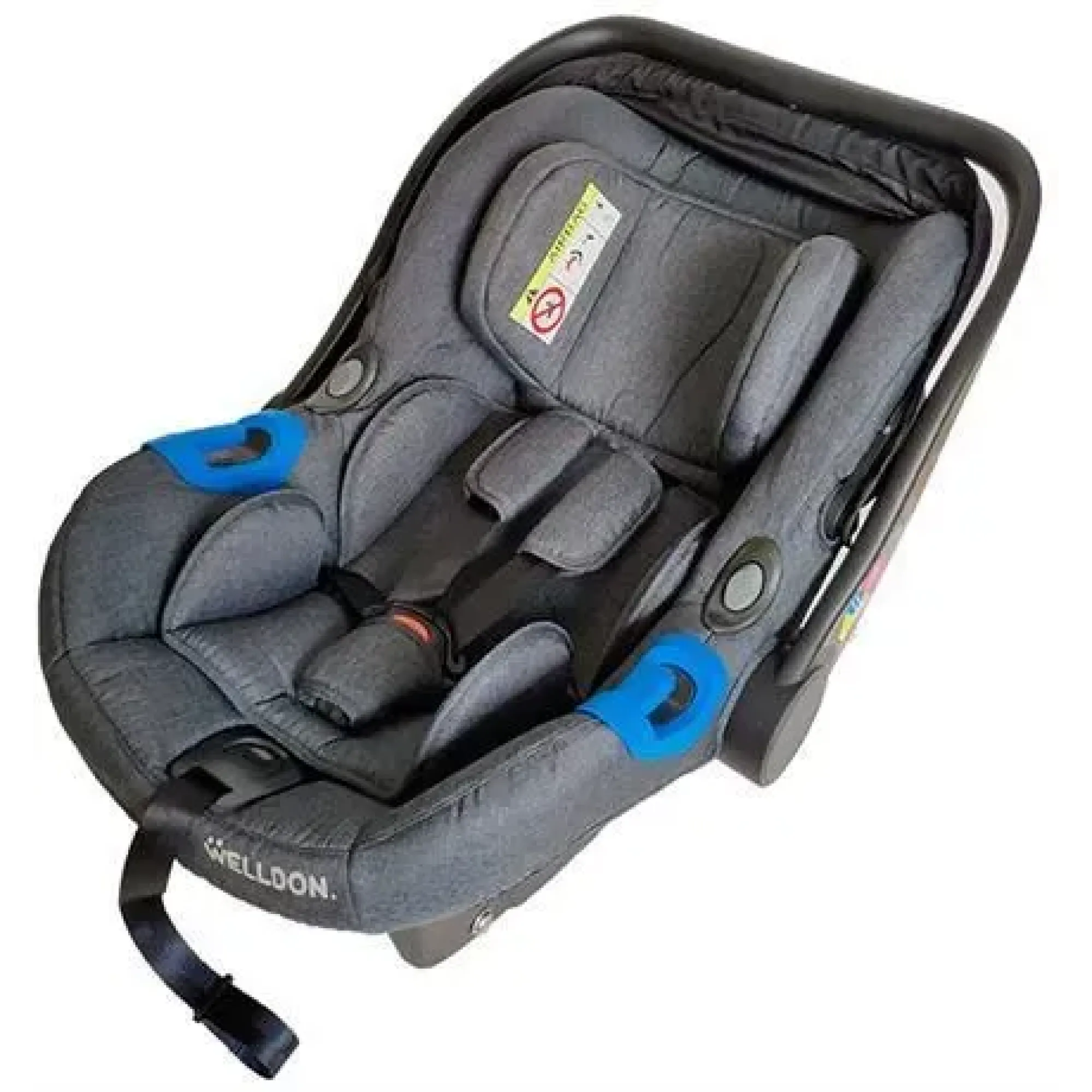 Автокресло Welldon Diadem New Графитовый + база Isofix