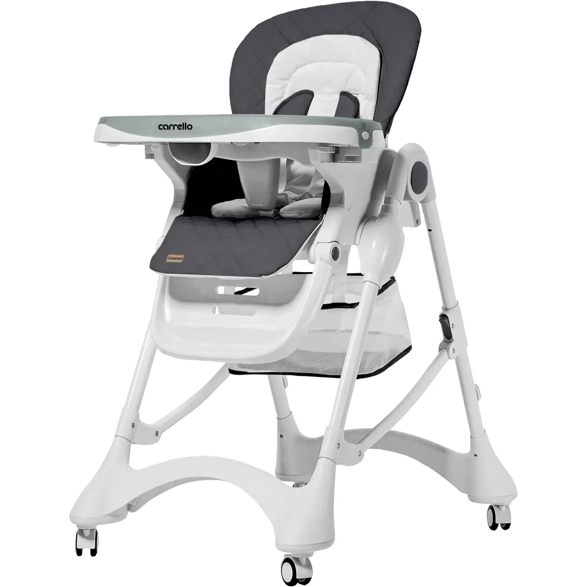 Стілець для годування Carrello Caramel CRL-9501/3 Palette Grey