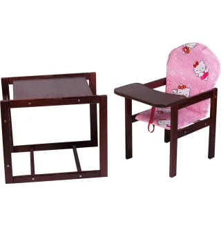 Стільчик-трансформер Наталка Зайчик-22 темний рожевий (hello kitty)