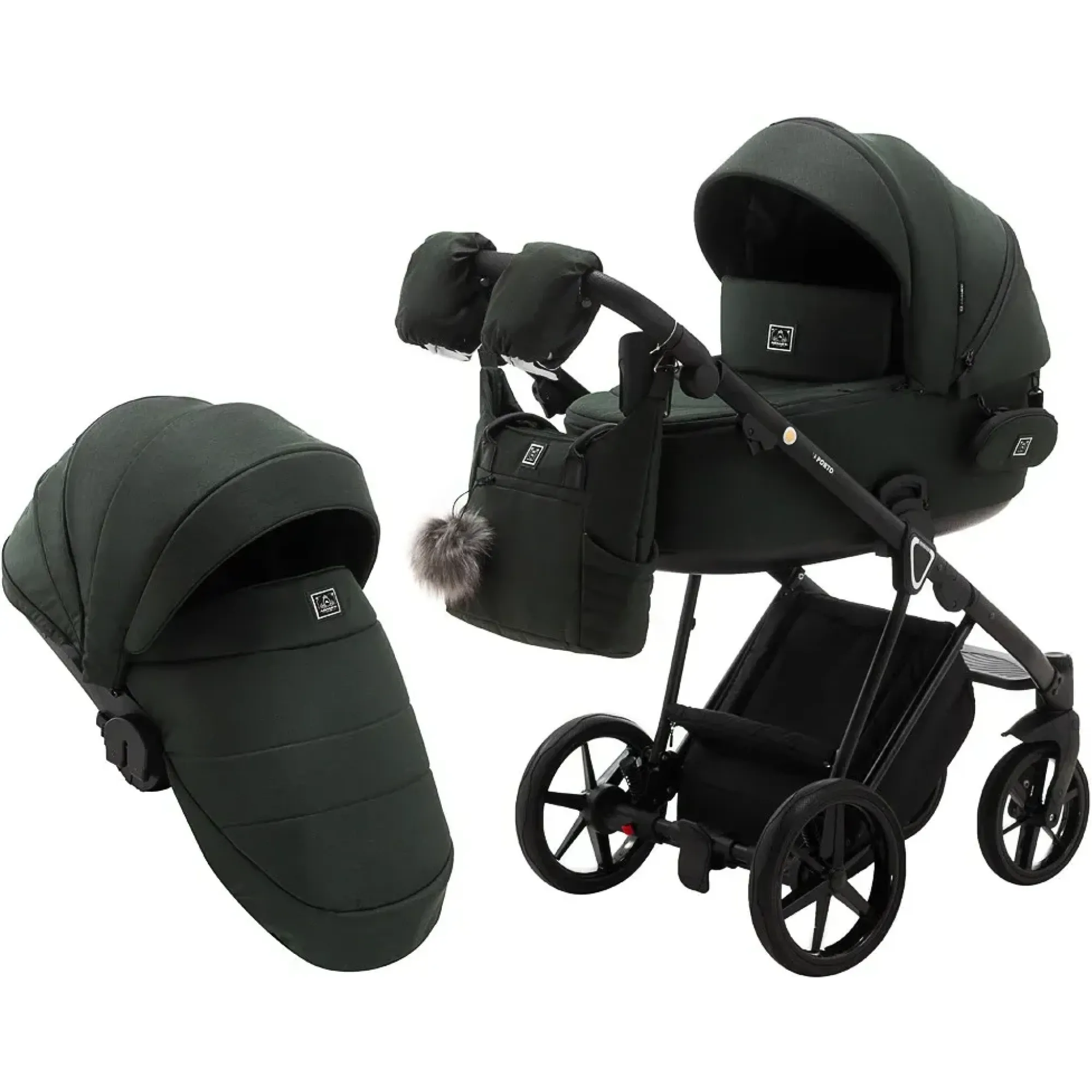 Коляска 2 в 1 Adamex Porto Lux TK-50