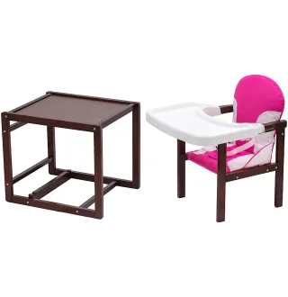 Стільчик-трансформер Babyroom Поні-220 тонований рожевий / білий