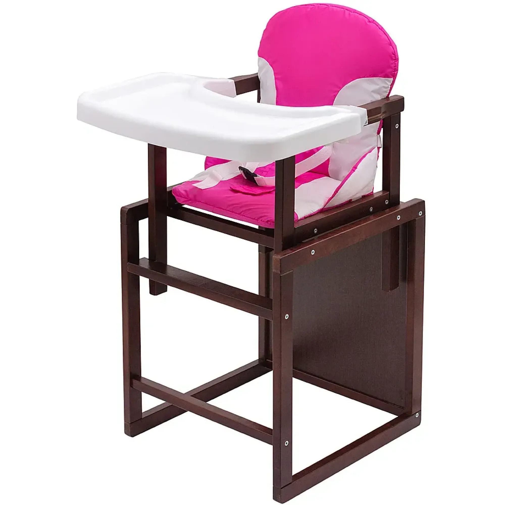 Стільчик-трансформер Babyroom Поні-220 тонований рожевий / білий
