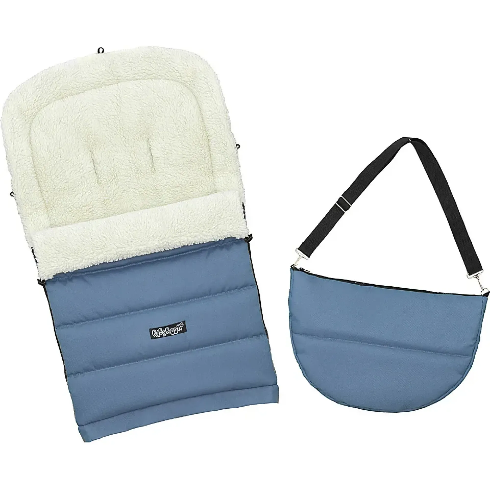 Зимовий конверт Babyroom Wool N-20 jeans blue синій