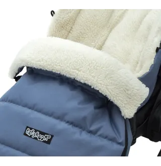 Зимовий конверт Babyroom Wool N-20 jeans blue синій