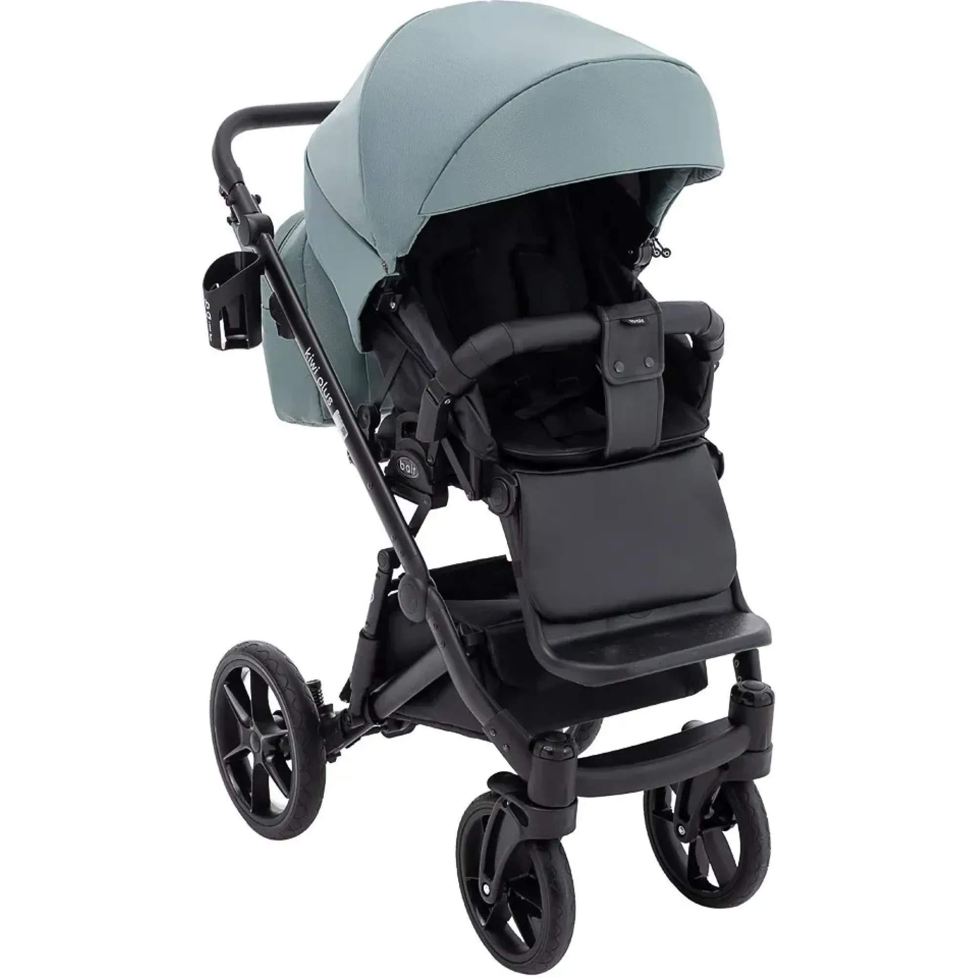 Коляска 2 в 1 Bair Kiwi Plus Soft BKP-028 нефрит