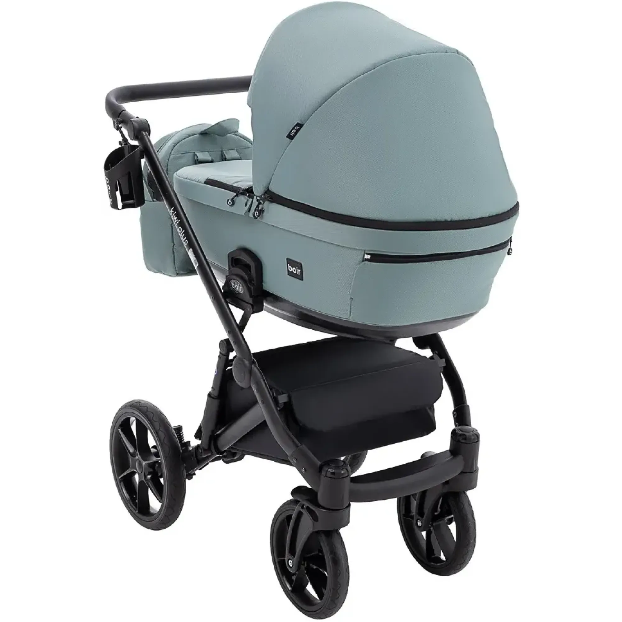 Коляска 2 в 1 Bair Kiwi Plus Soft BKP-028 нефрит