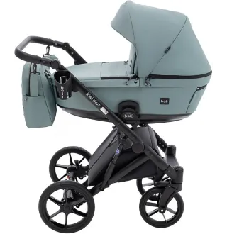 Коляска 2 в 1 Bair Kiwi Plus Soft BKP-028 нефрит
