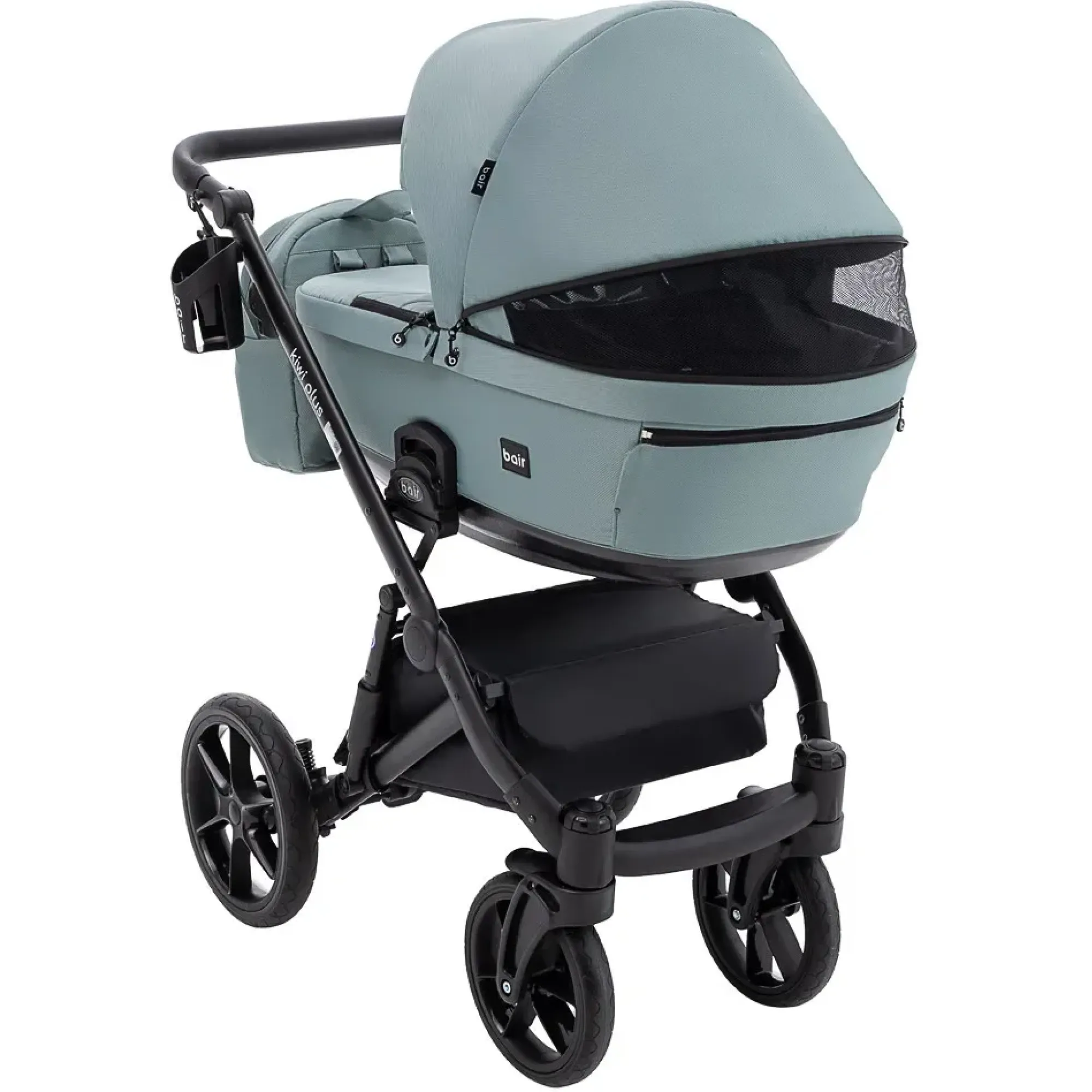 Коляска 2 в 1 Bair Kiwi Plus Soft BKP-028 нефрит