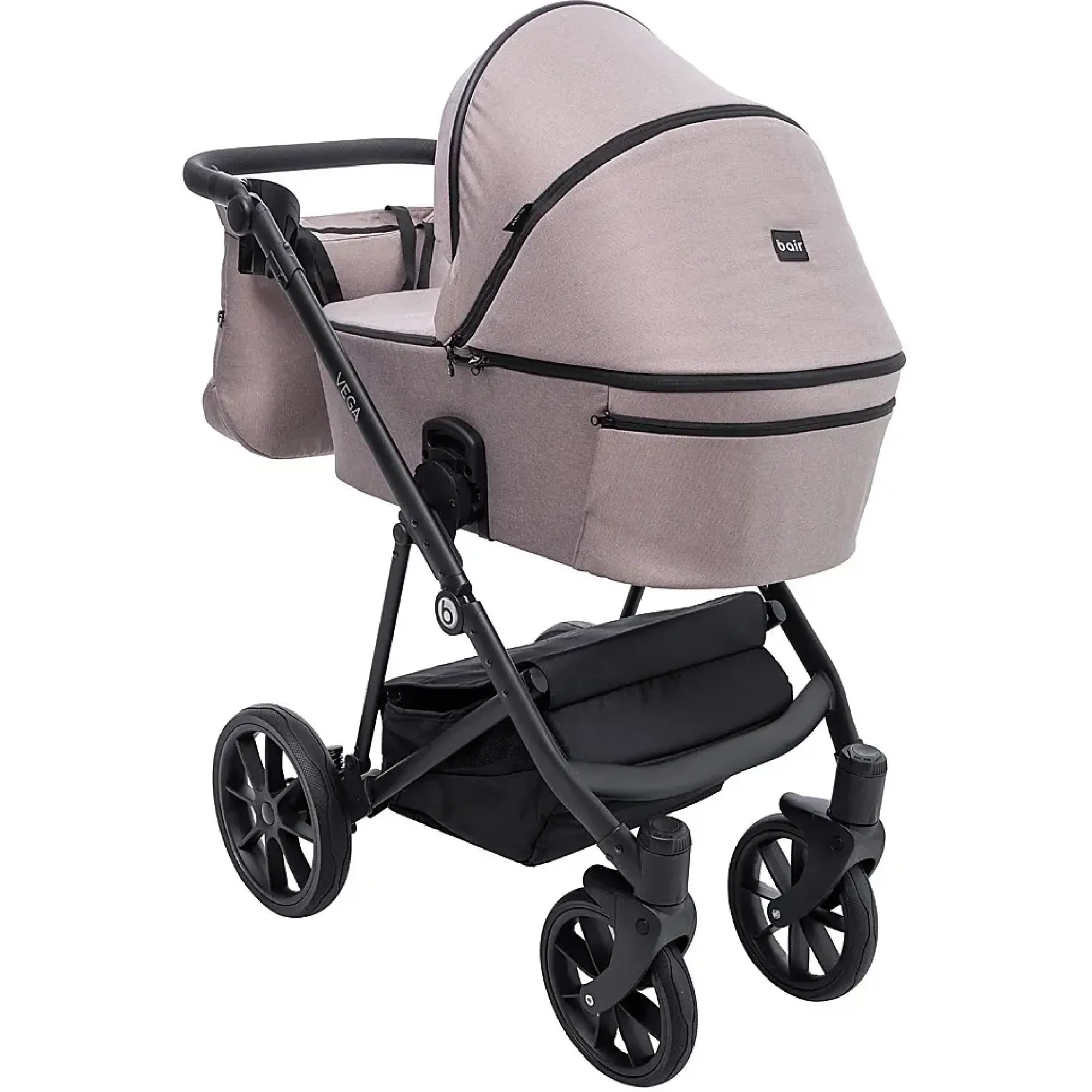 Коляска 2 в 1 Bair Vega Soft VS-02 sand капучино