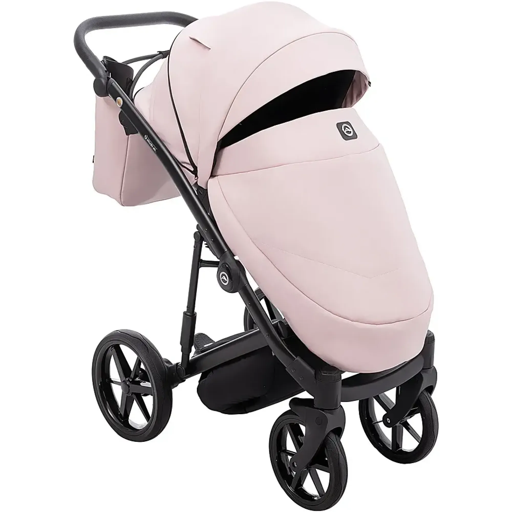 Коляска 2 в 1 Adamex Mobi Air Thermo New ECO SA-15 рожевий пудра