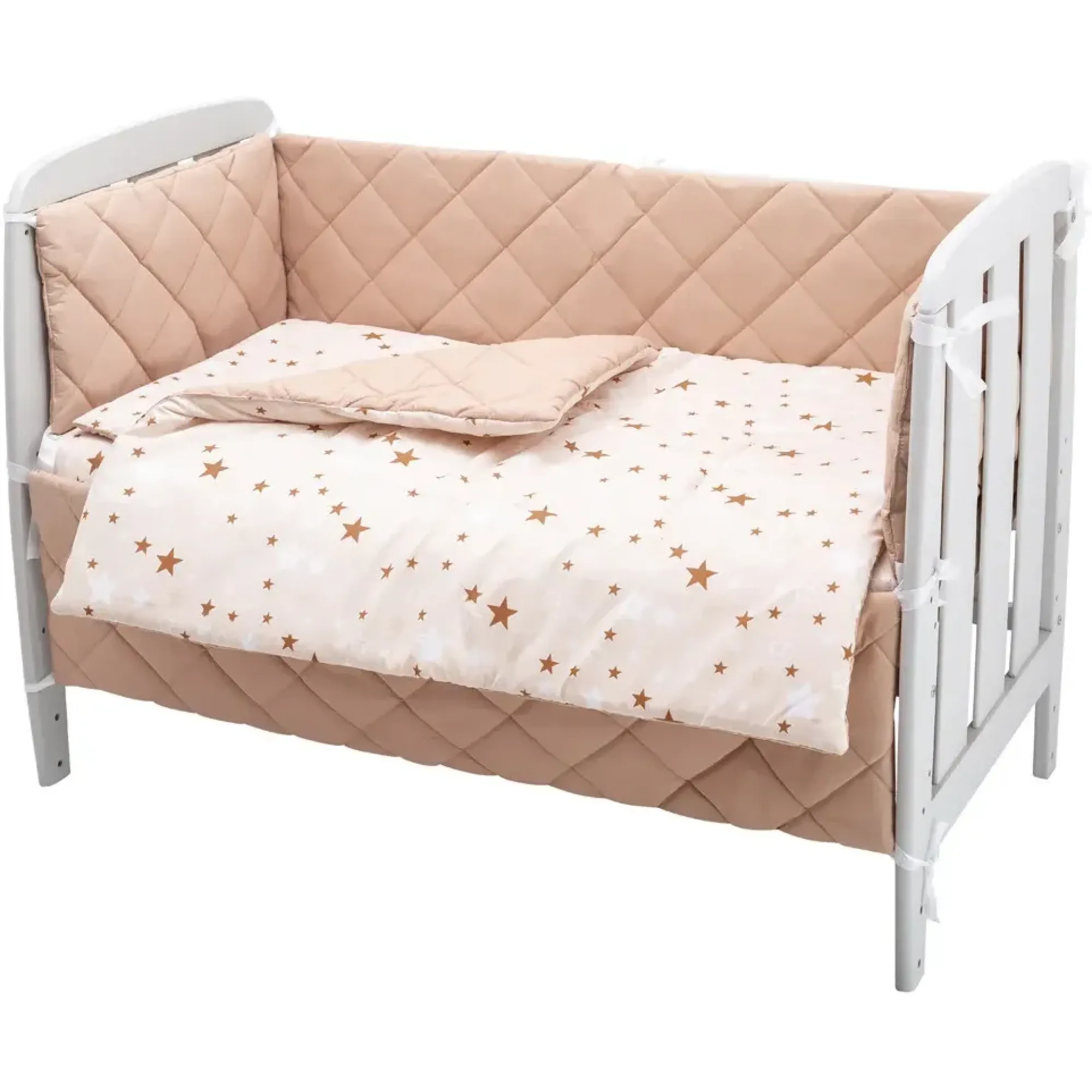 Дитяча постіль Babyroom Dream-05 капучино (зірочки)