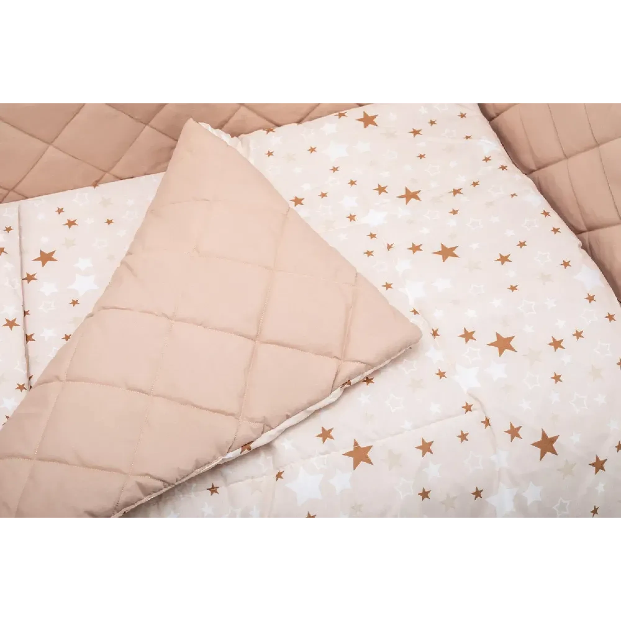 Дитяча постіль Babyroom Dream-05 капучино (зірочки)