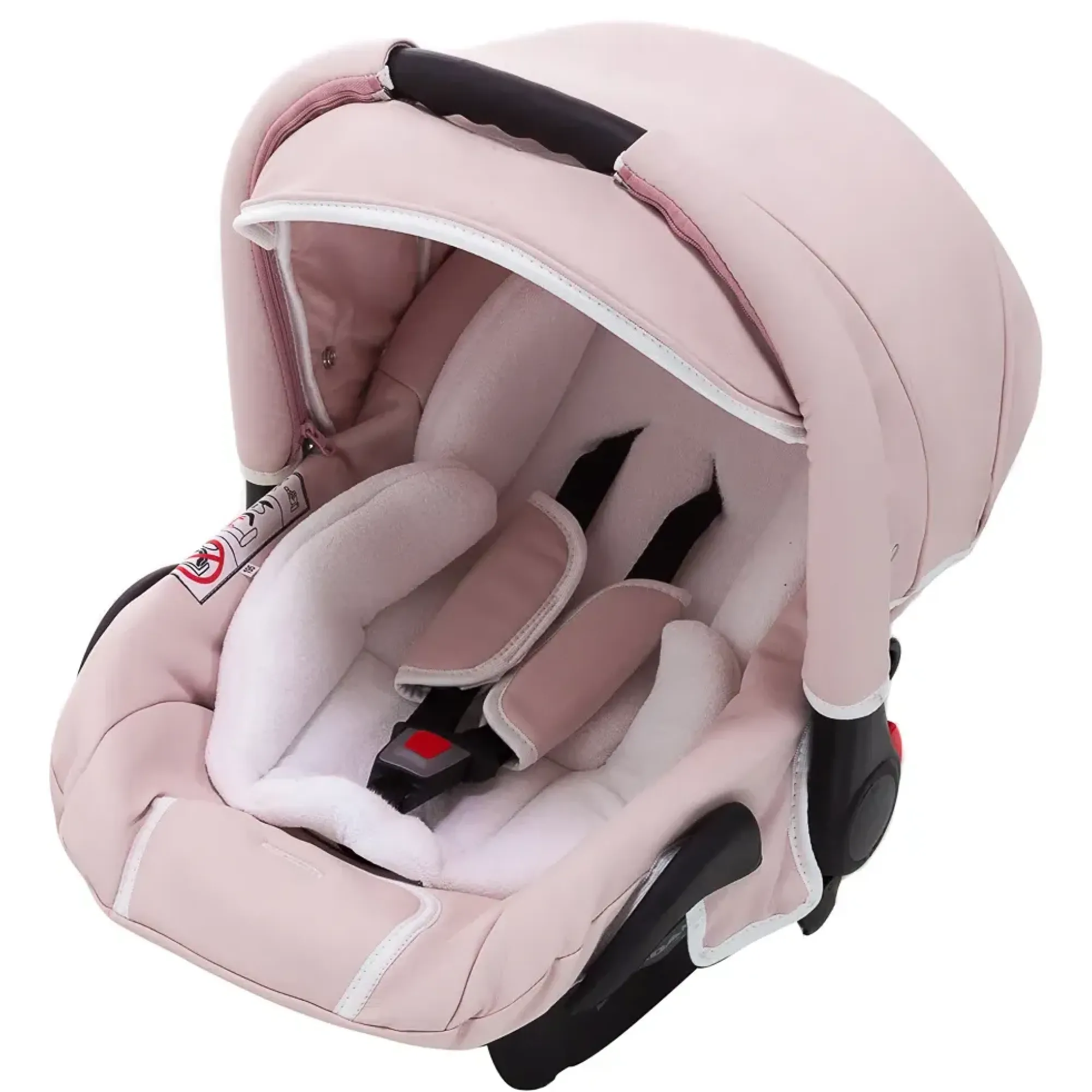 Автокресло Adamex Carlo Q110 Розовый (экокожа)