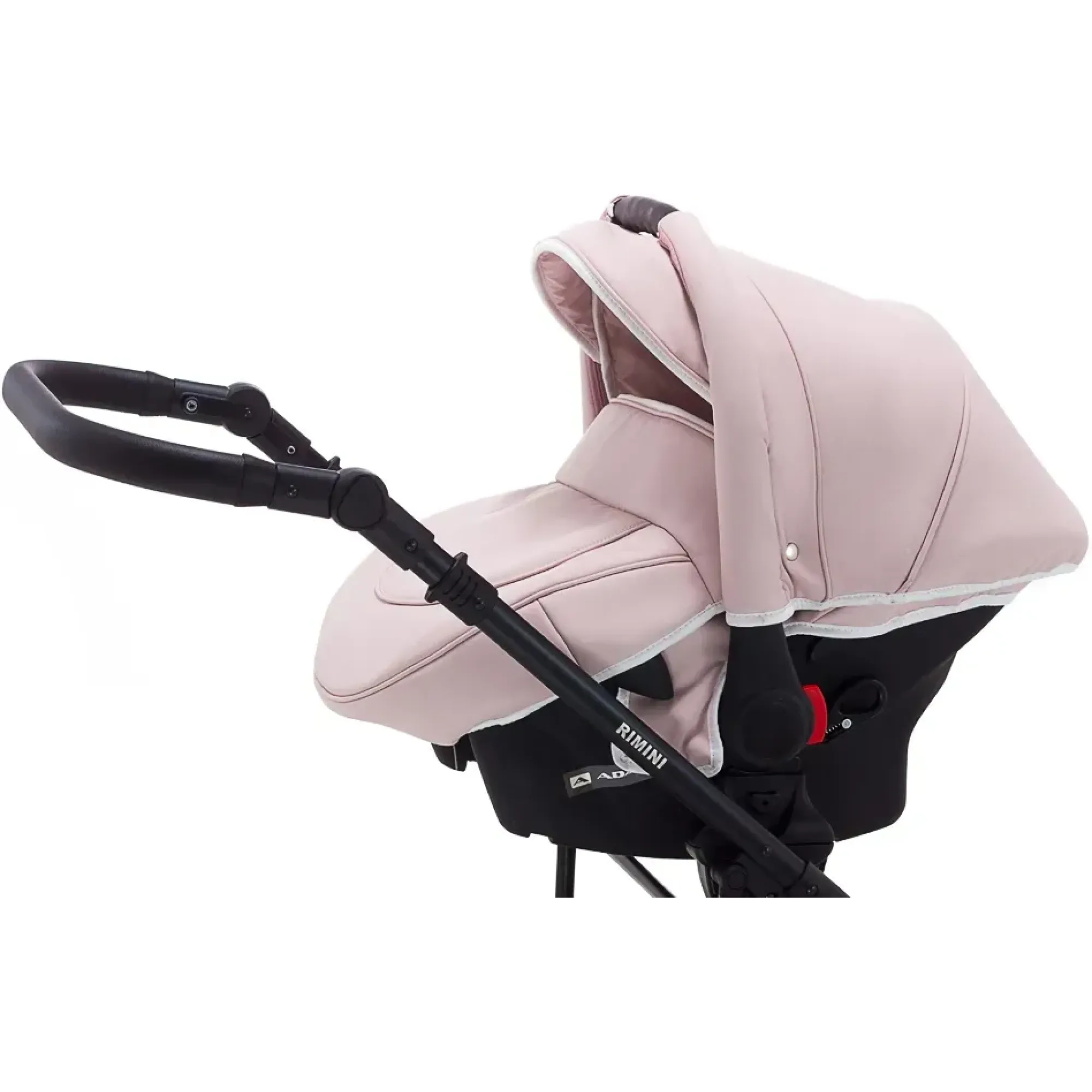 Автокресло Adamex Carlo Q110 Розовый (экокожа)