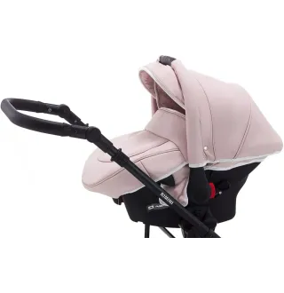Автокресло Adamex Carlo Q110 Розовый (экокожа)