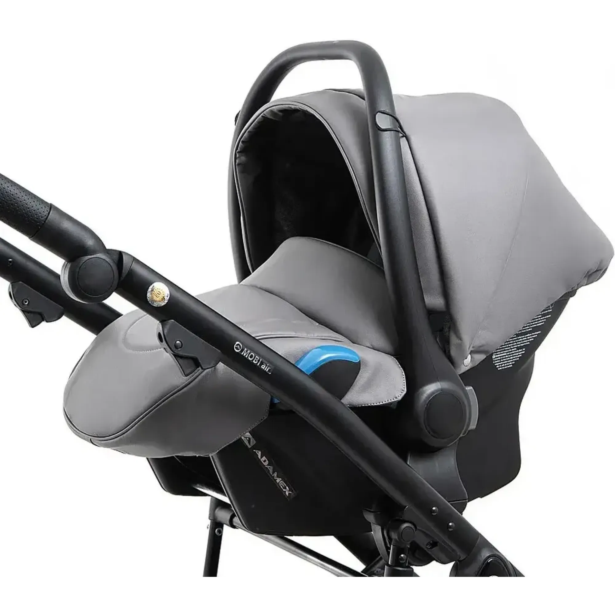 Автокрісло Adamex Kite SA-4 Темно-сірий (екошкіра)