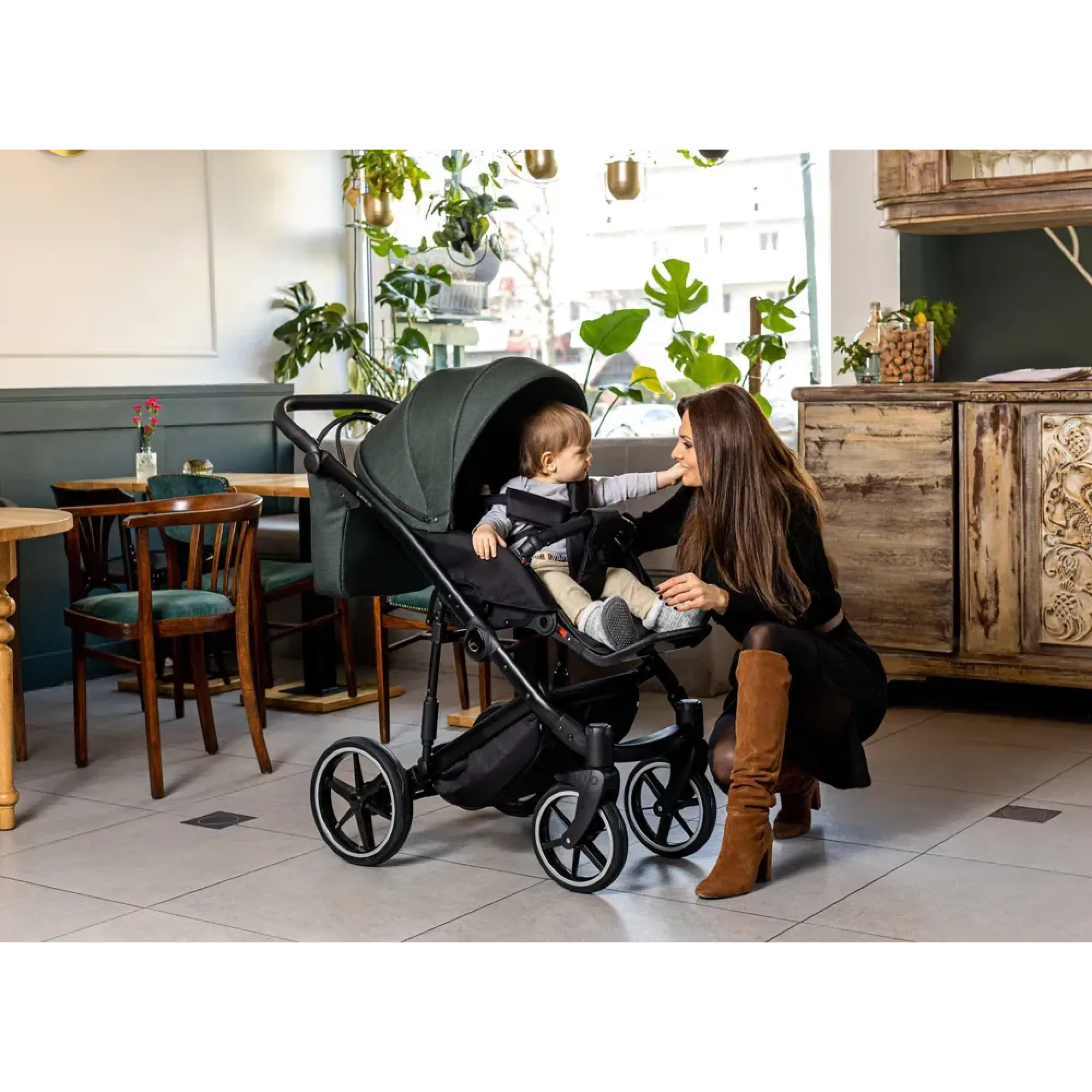 Коляска 2в1 Adamex Mobi Air Thermo Lux TK-54