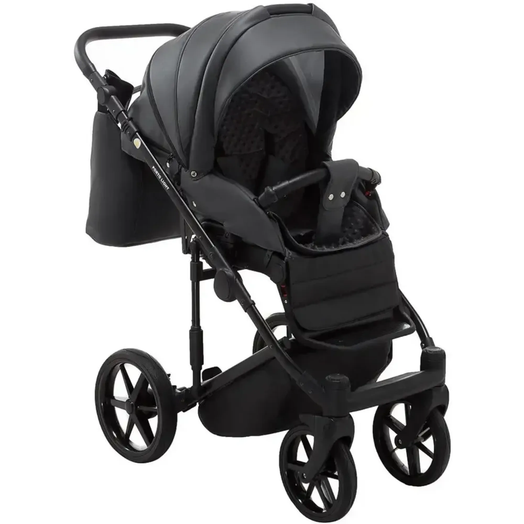 Коляска 2в1 Adamex Porto Light Eco SA-5 Графіт