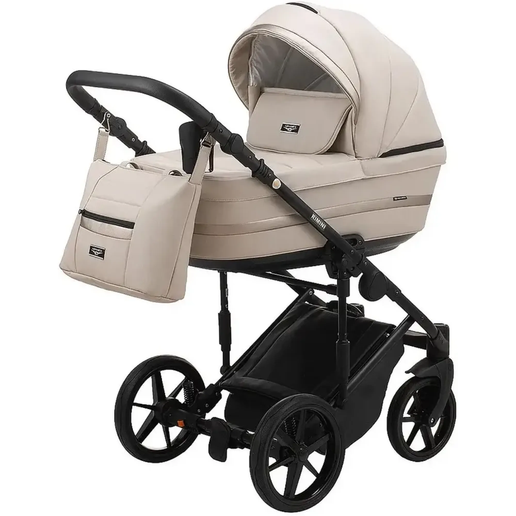 Коляска 2в1 Adamex Rimini Eco RI-213 (екошкіра)