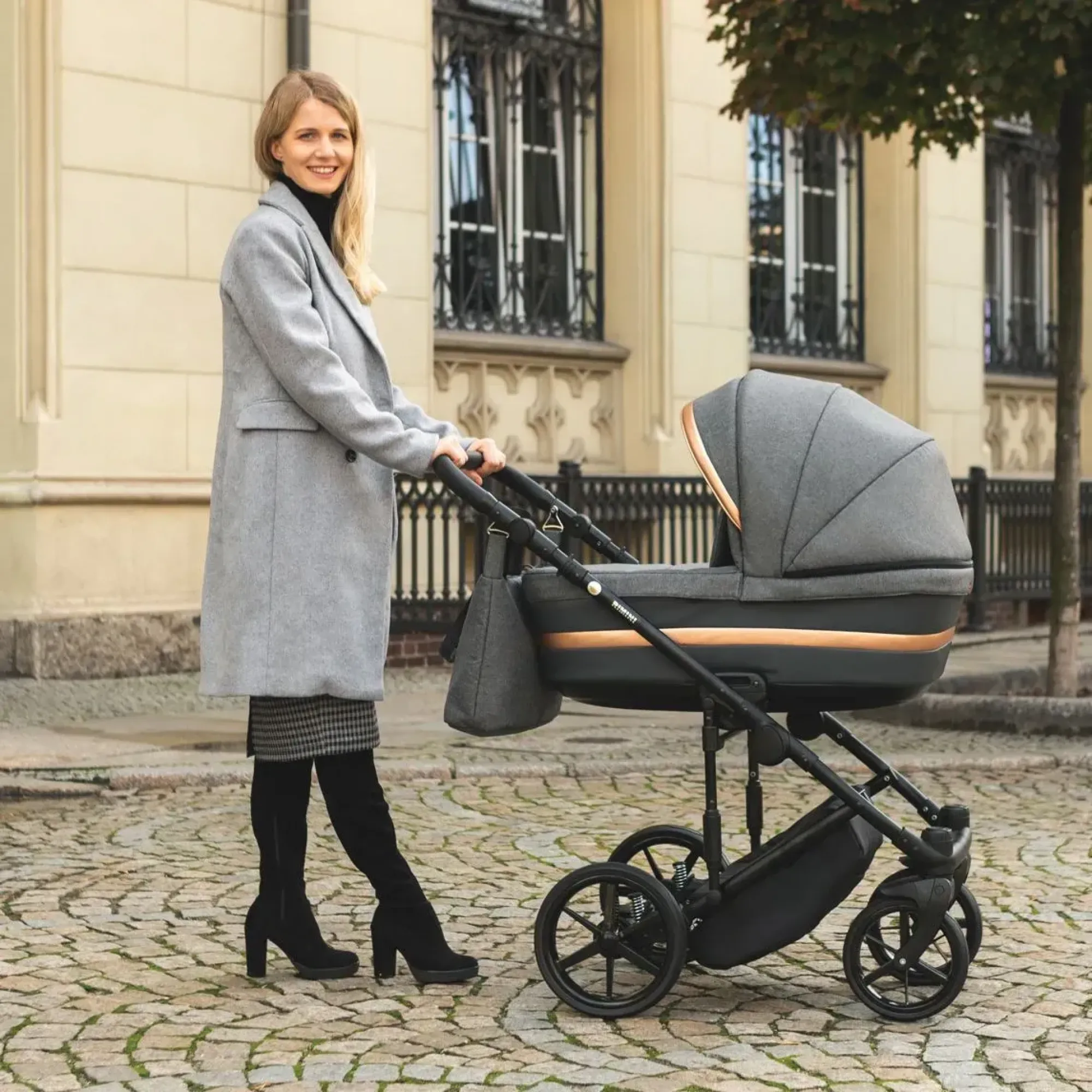 Коляска 2в1 Adamex Rimini Eco RI-213 (екошкіра)