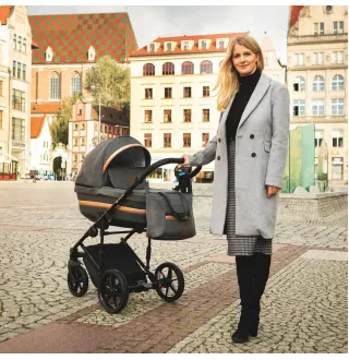 Коляска 2в1 Adamex Rimini Eco RI-213 (екошкіра)