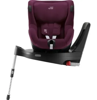 Автокрісло Britax-Romer Dualfix iSense Burgundy Red з платформою Flex Base iSense