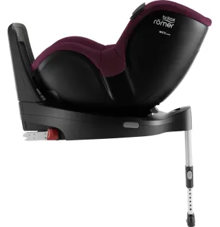 Автокрісло Britax-Romer Dualfix iSense Burgundy Red з платформою Flex Base iSense