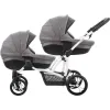 Коляска 2в1 Bebetto B 42 NEW (LJ195) Серый