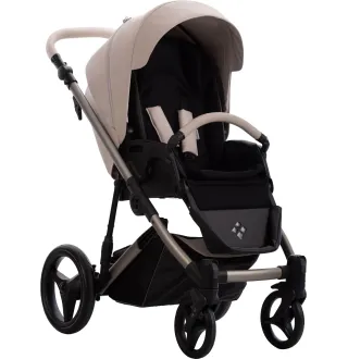 Коляска 2в1 Bebetto Loren Premium Class Sand 01