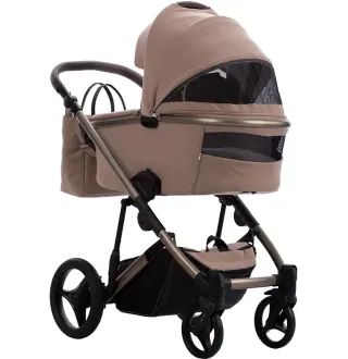 Коляска 2в1 Bebetto Loren Premium Class Sand 01
