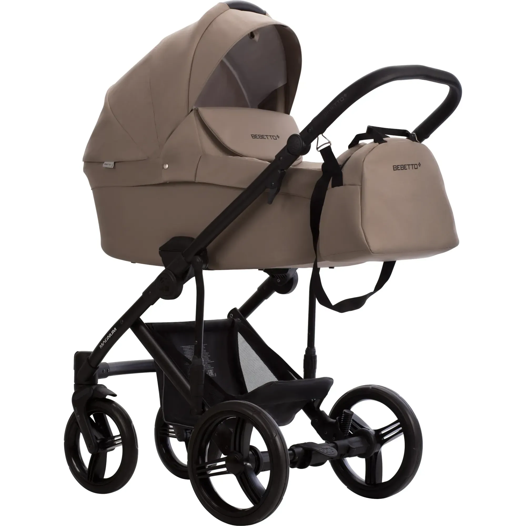 Коляска 2в1 Bebetto Magnum Light 01 Бежевий