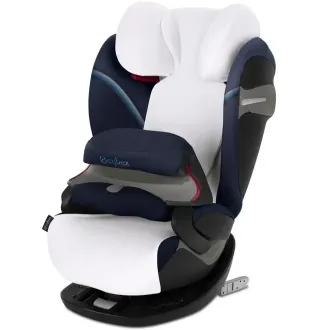Літній чохол для автокрісла Cybex Pallas S-Fix / Solution S-Fix White