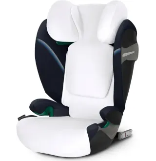 Літній чохол для автокрісла Cybex Pallas S-Fix / Solution S-Fix White