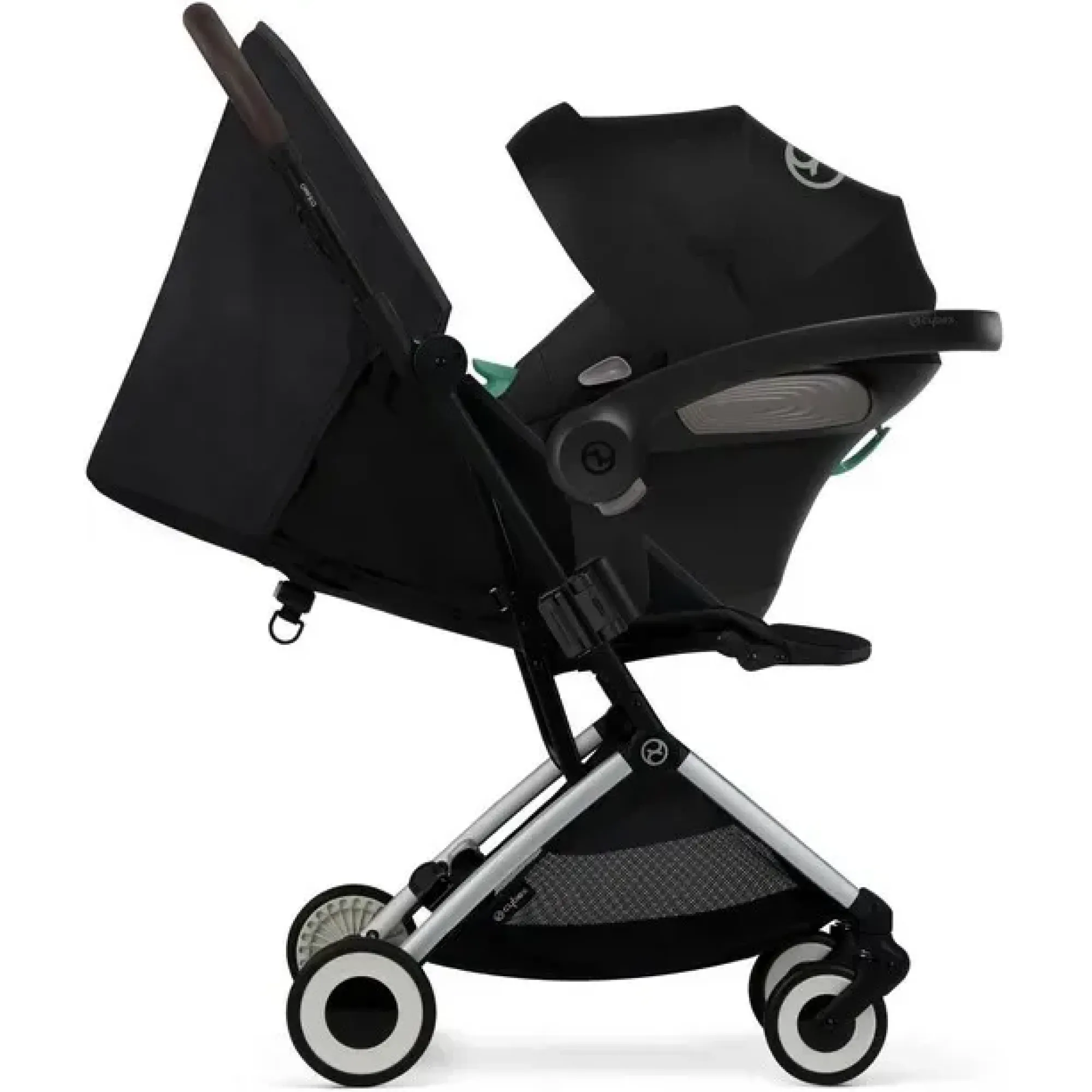 Прогулянкова коляска Cybex Orfeo 2023 Moon Black