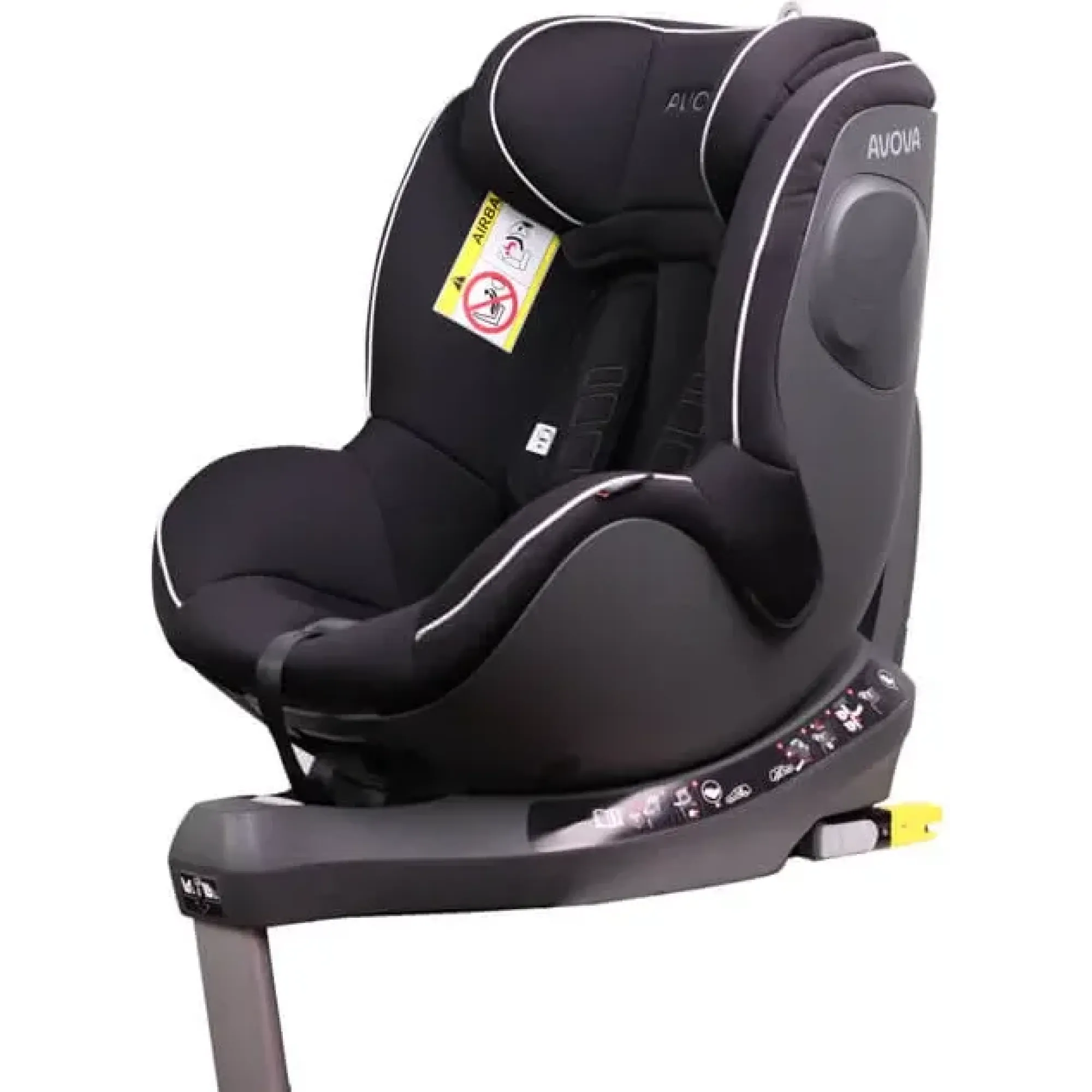Автокрісло Avova Sperber-Fix i-Size Pearl Black
