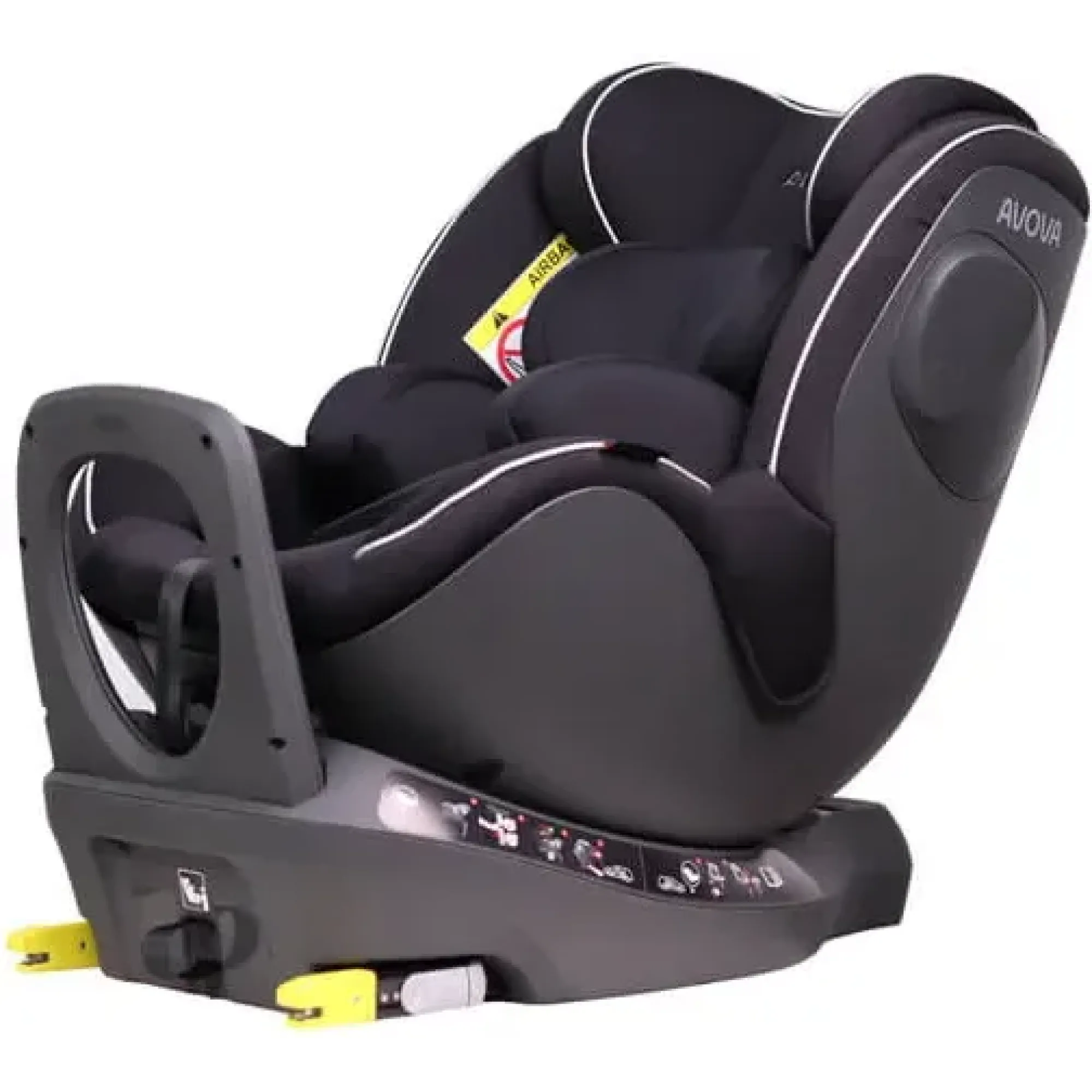 Автокрісло Avova Sperber-Fix i-Size Pearl Black