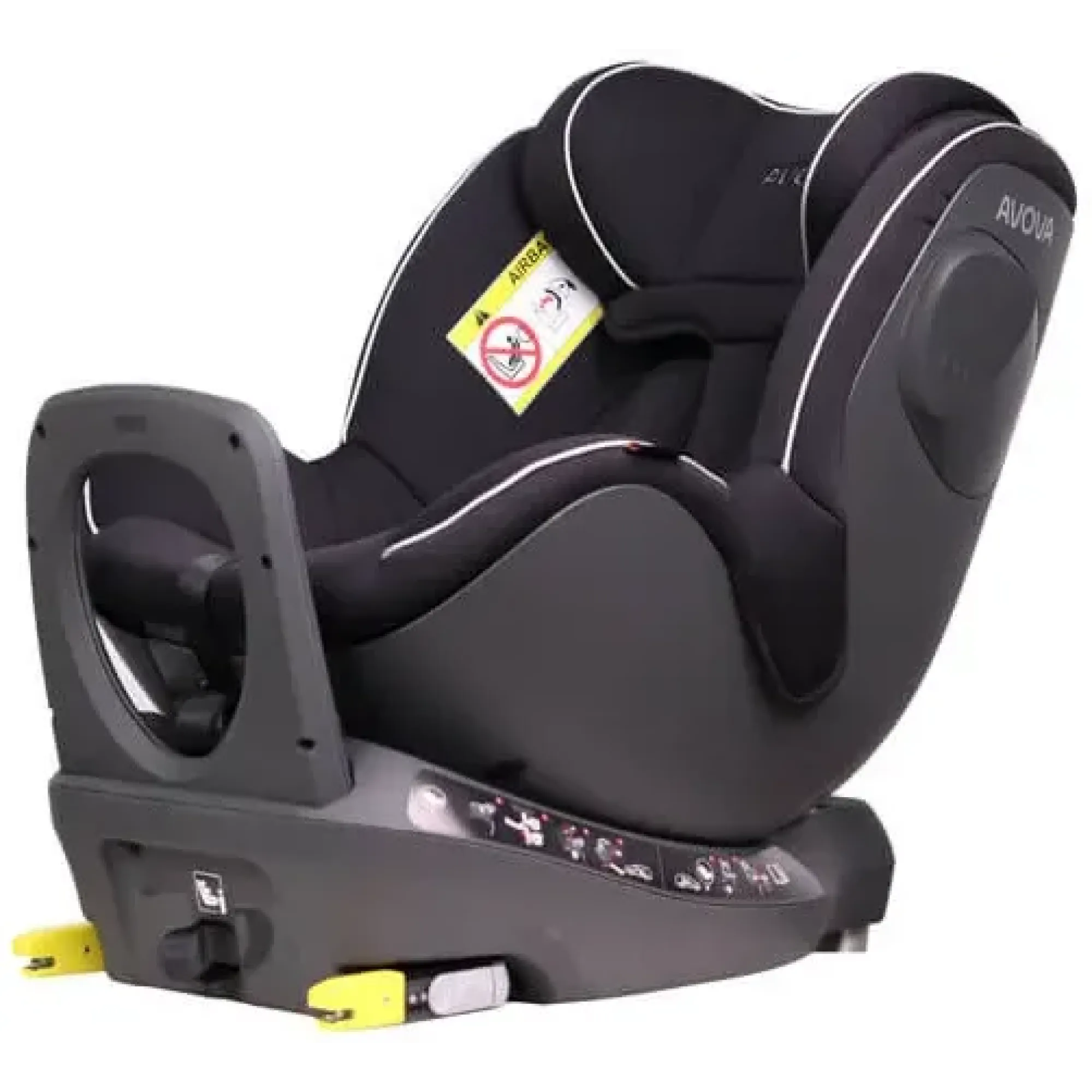 Автокрісло Avova Sperber-Fix i-Size Pearl Black