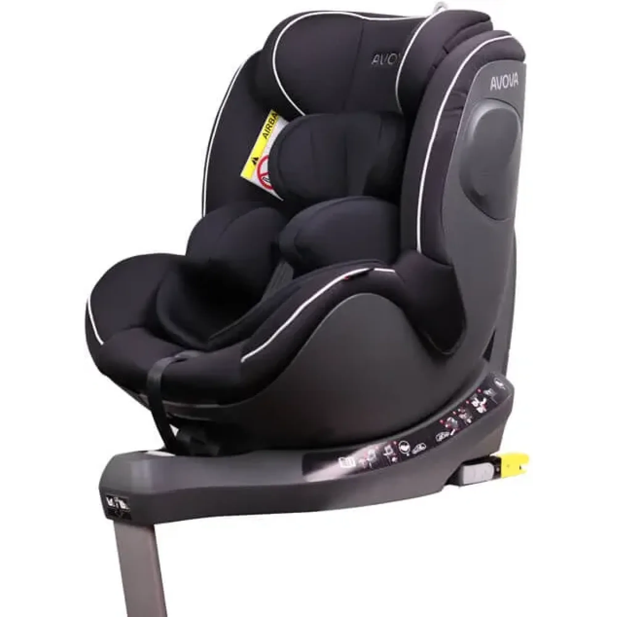 Автокрісло Avova Sperber-Fix i-Size Pearl Black