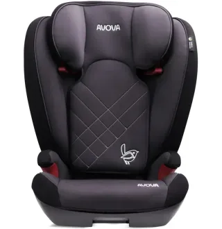 Автокрісло Avova Star Fix i-Size Grey&Black