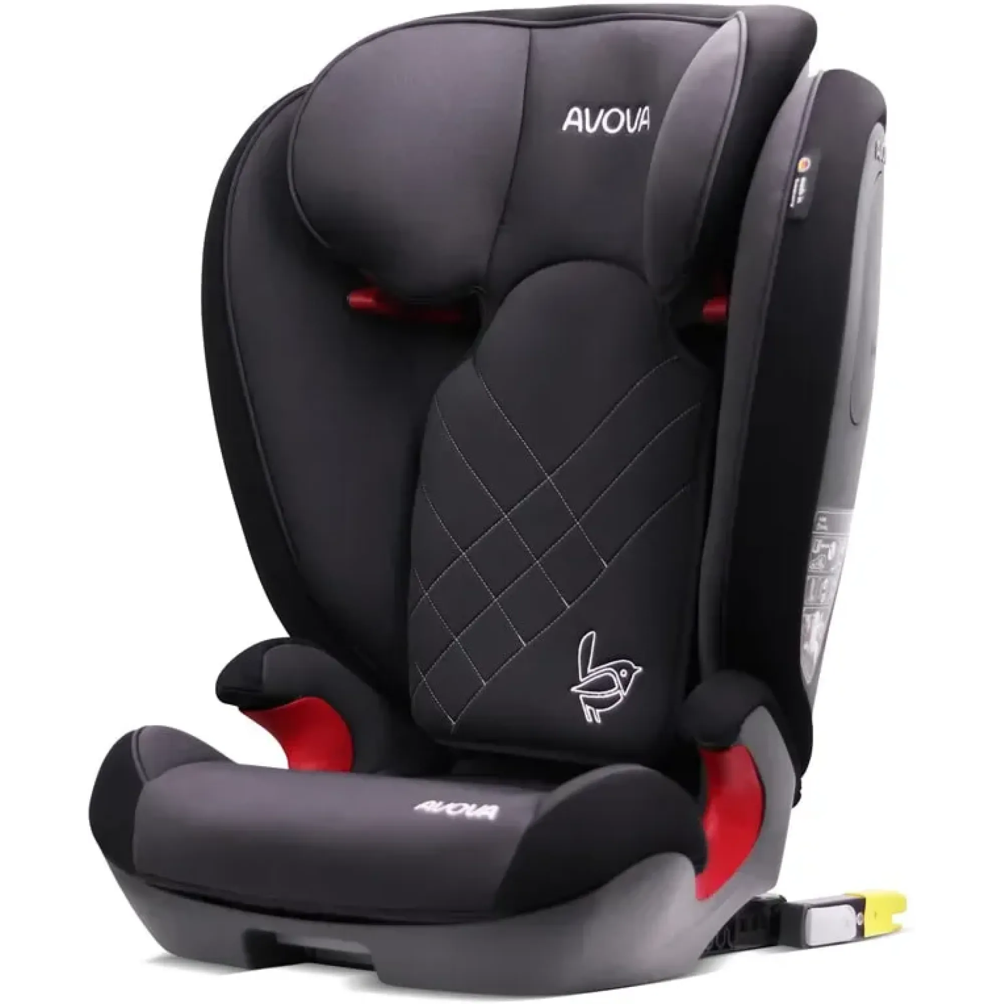 Автокрісло Avova Star Fix i-Size Grey&Black