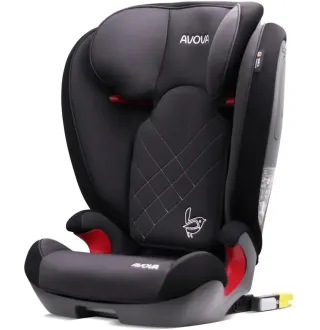 Автокрісло Avova Star Fix i-Size Grey&Black