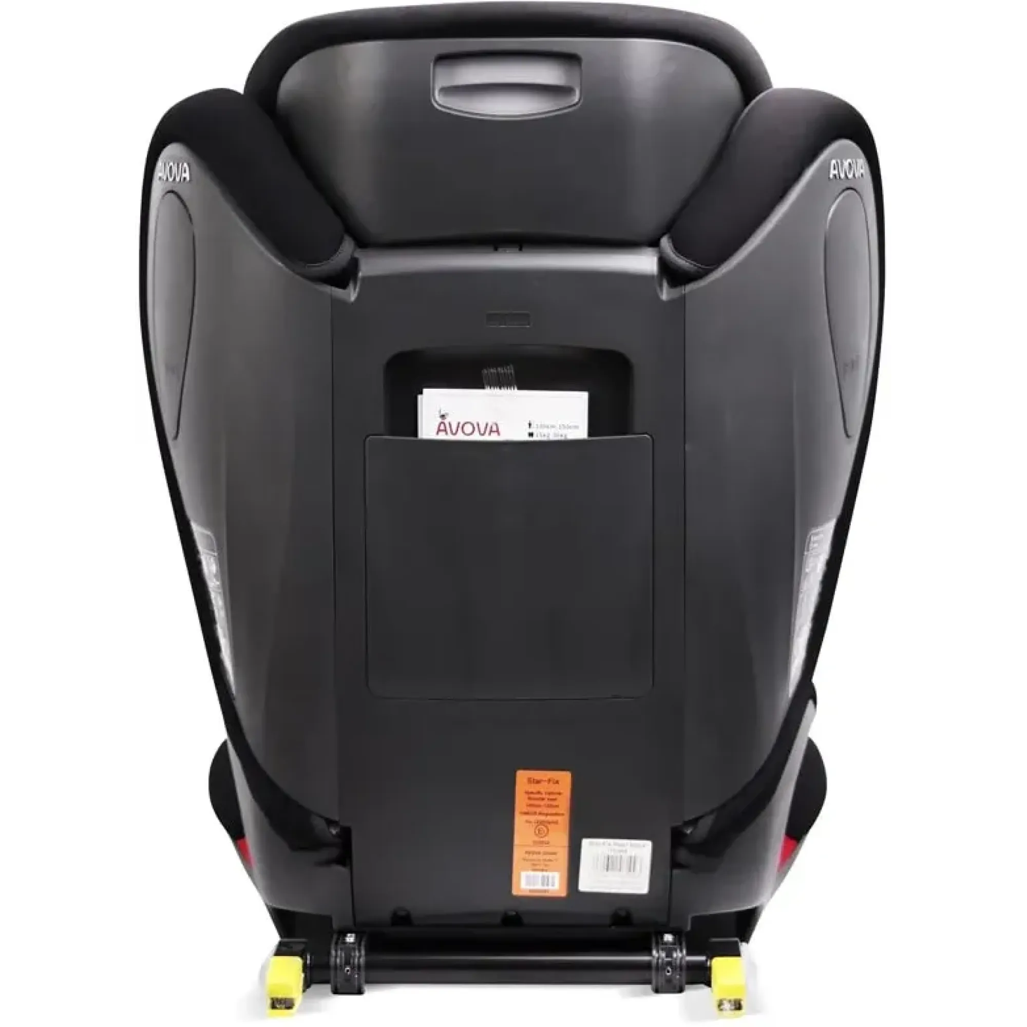 Автокрісло Avova Star Fix i-Size Grey&Black