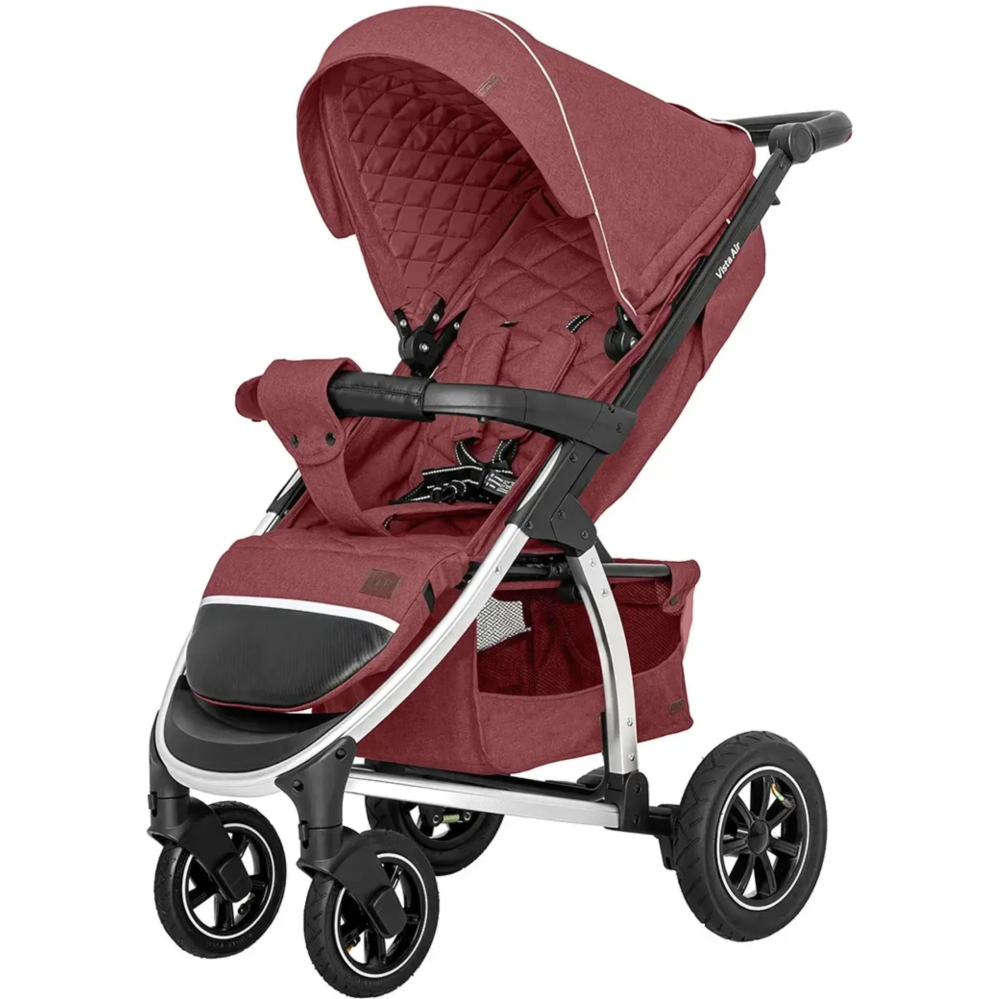 Коляска 2в1 Carrello Vista Air CRL-6506 Ruby Red