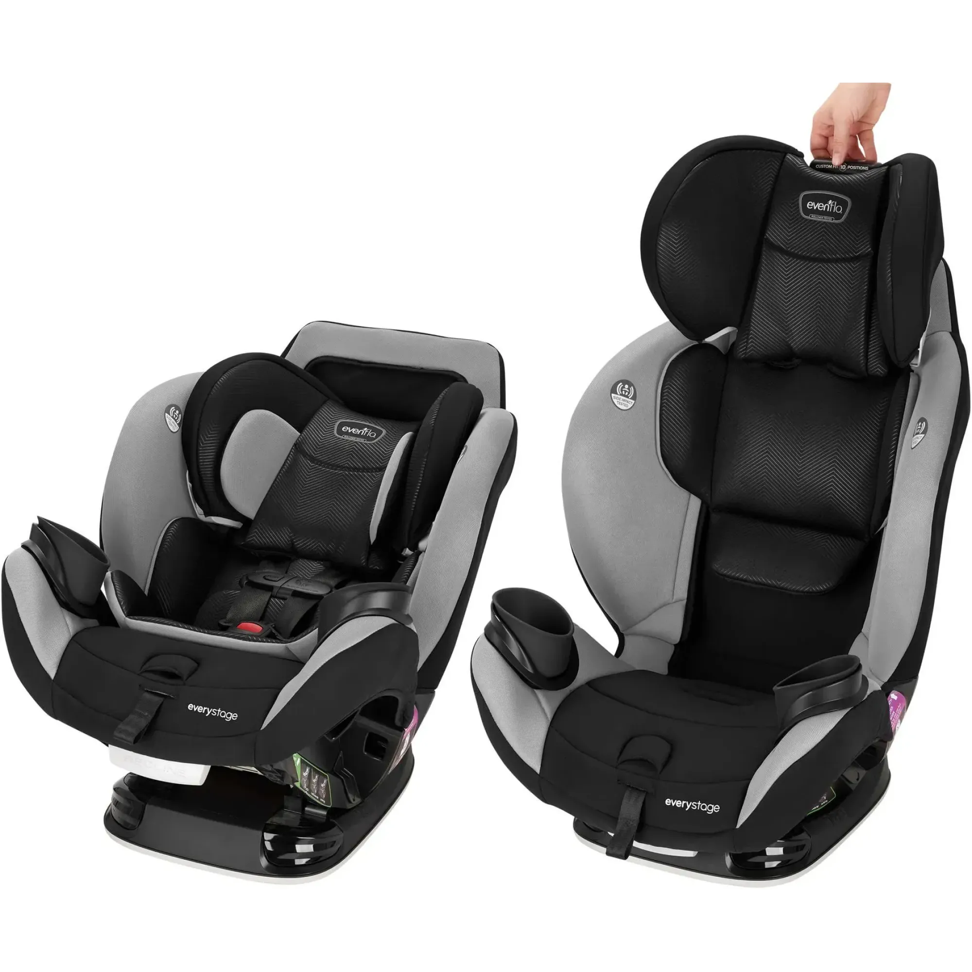 Автокрісло Evenflo EveryStage LX Gamma з мех. дотягуванням ременів
