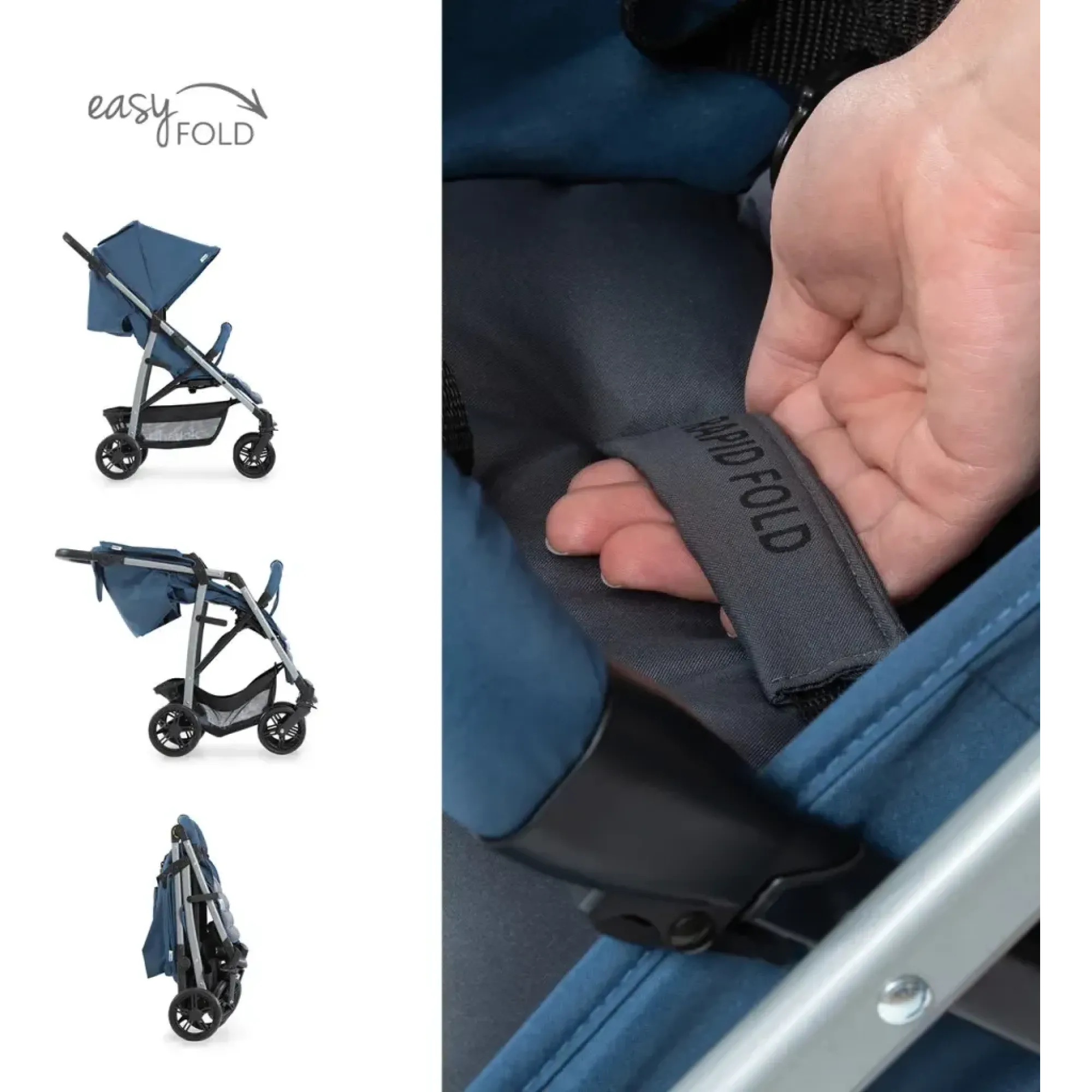Коляска прогулянкова Hauck Rapid 4 Grey