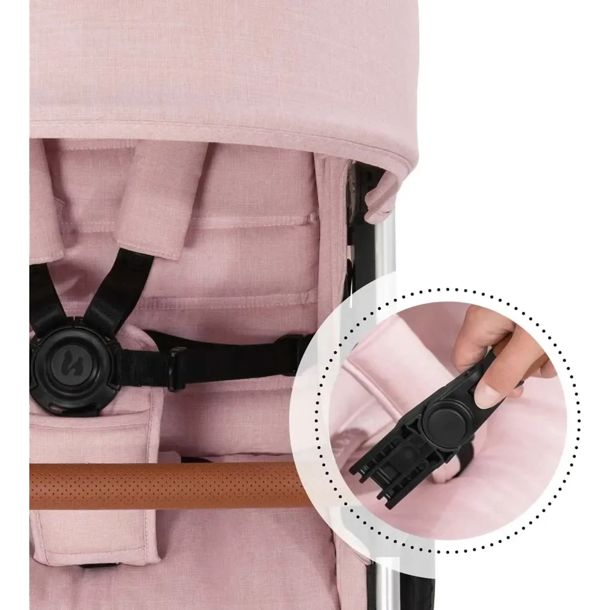 Коляска прогулянкова Hauck Uptown Melange Rose