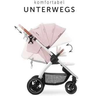 Коляска прогулянкова Hauck Uptown Melange Rose